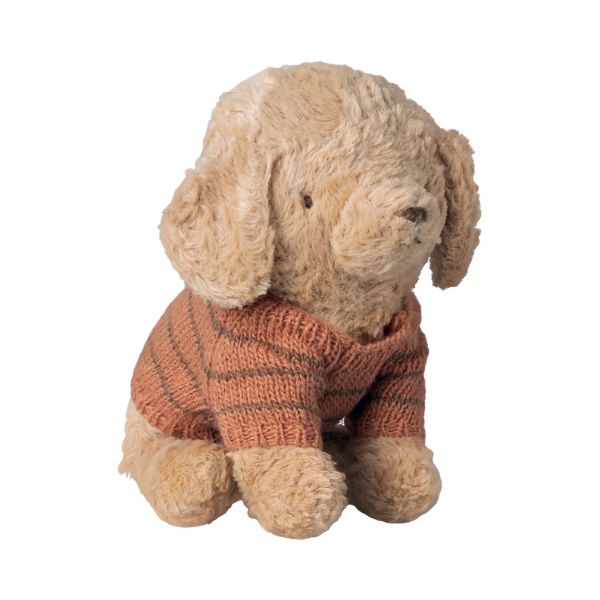 Maileg Pet Supply, Small Knitted Sweater - Coral