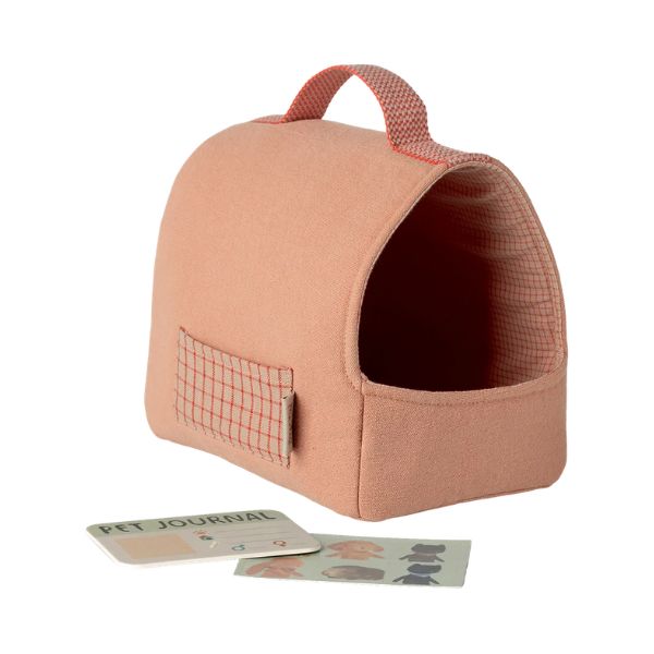 Maileg Pet Supply, Carrier Coral