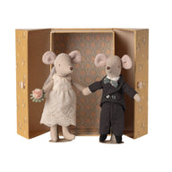 Maileg Wedding Mice Couple In Box, Mum and Dad