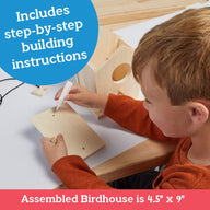 MindWare Make Your Own Wooden Bird House