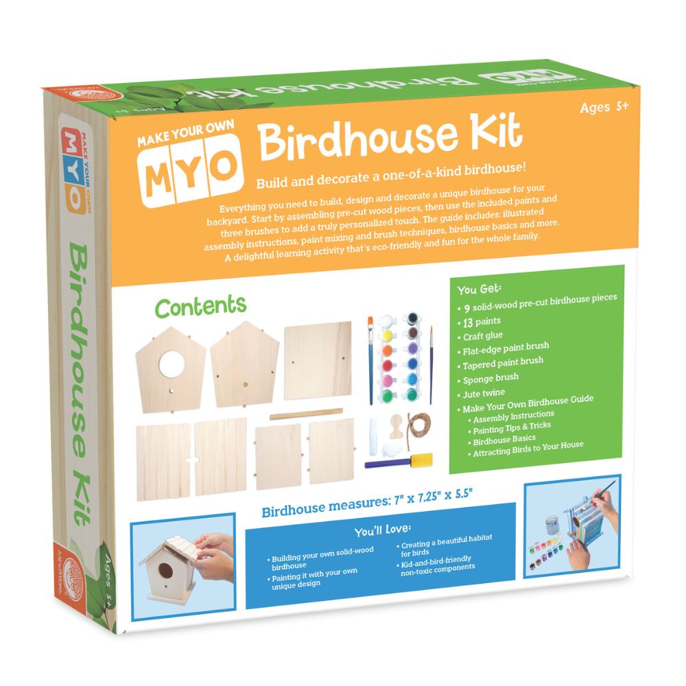 MindWare Make Your Own Wooden Bird House