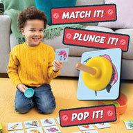 MindWare Plunger Pop Grab The Match Game