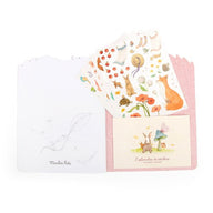 Moulin Roty Les Rosalies Colouring and Sticker Book
