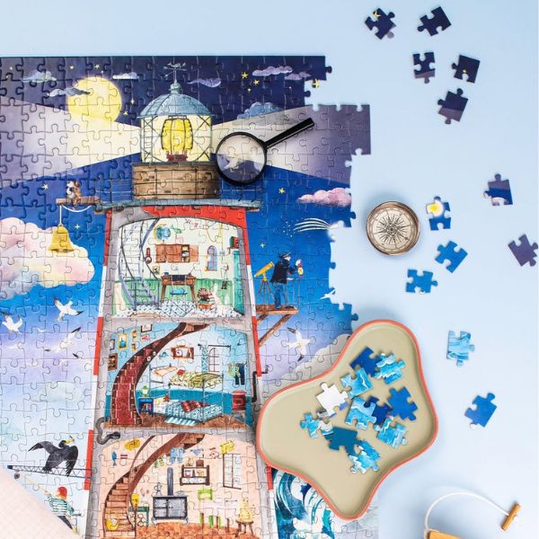 Moulin Roty Les Grands Explorateurs - Lighthouse Puzzle (500pcs)