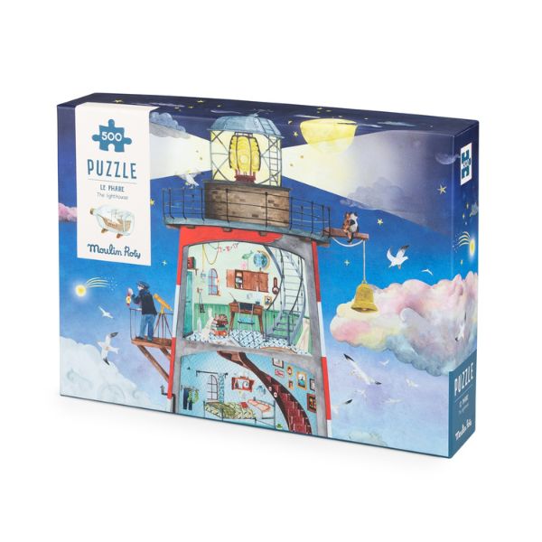Moulin Roty Les Grands Explorateurs - Lighthouse Puzzle (500pcs)