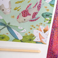 Moulin Roty Les Rosalies - Foil Art Fantasy Boards