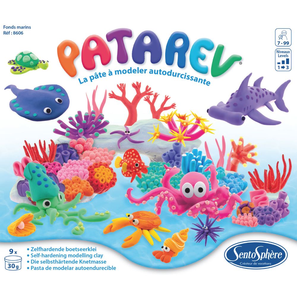 Patarev Coral Reef - Air Drying Clay Kit
