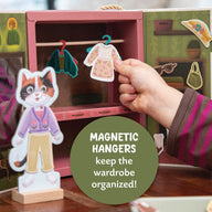 Peaceable Kingdom Magnetic Dress-up Cozy Critters Playset