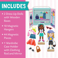 Peaceable Kingdom Magnetic Dress-up Fashion Friends Playset