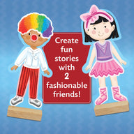Peaceable Kingdom Magnetic Dress-up Playful Pretend Playset