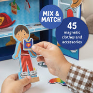Peaceable Kingdom Magnetic Dress-up Playful Pretend Playset