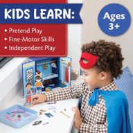 Peaceable Kingdom Magnetic Dress-up Playful Pretend Playset