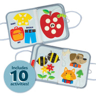 Peaceable Kingdom My Busy Tote - Sensory Activity for Toddlers 18 months +