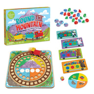 Peaceable Kingdom Round the Mountain Cooperative Train Game