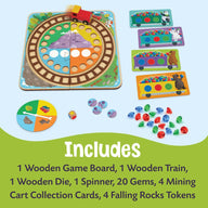 Peaceable Kingdom Round the Mountain Cooperative Train Game