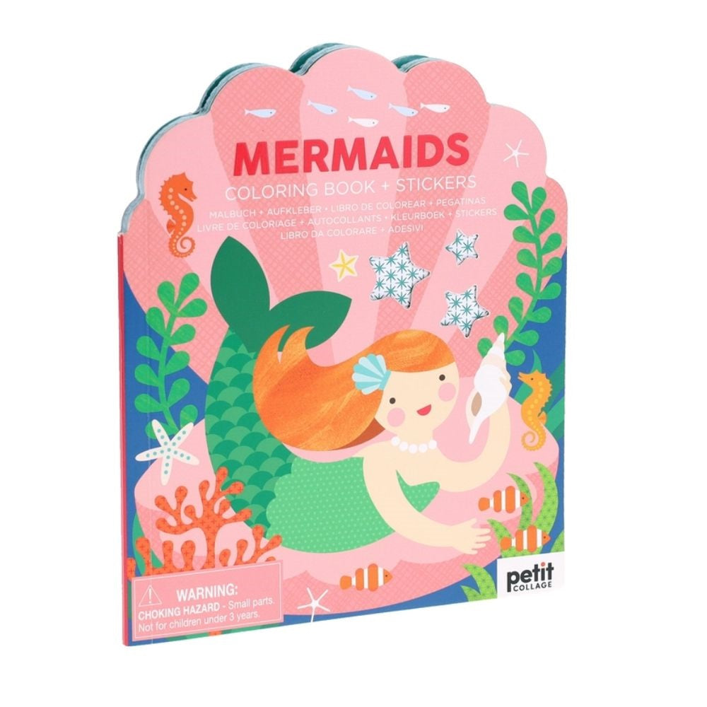 mermaid colouring book for kids