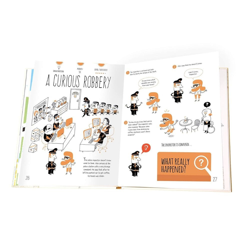 Sleuth & Solve Mystery Book