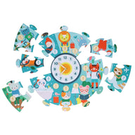 Petit Collage Tell The Time Floor Puzzle - 25pcs