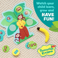 Peaceable Kingdom - Monkey Around Toddler Game