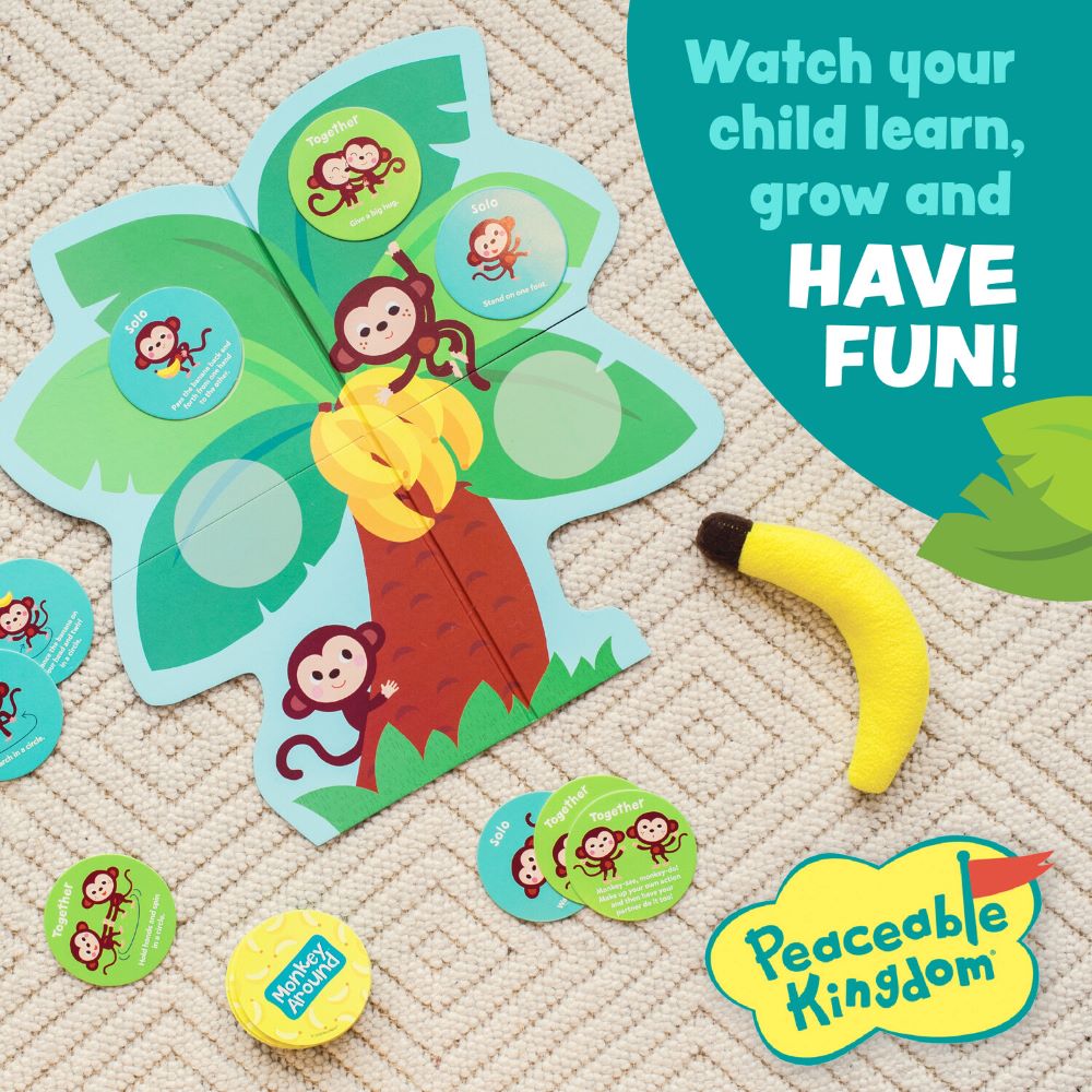 Peaceable Kingdom - Monkey Around Toddler Game