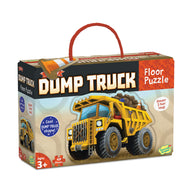 Peaceable Kingdom - Shiny Dump Truck Floor Puzzle