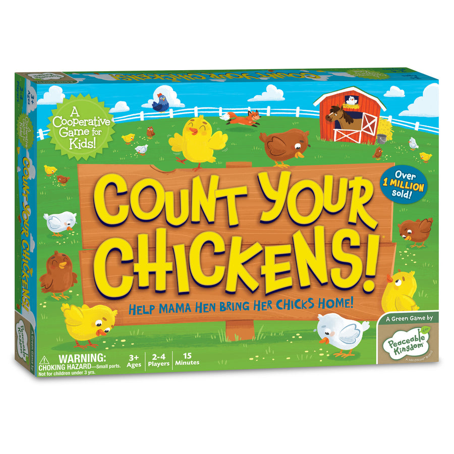 Peaceable Kingdom - Count Your Chickens Cooperative Game
