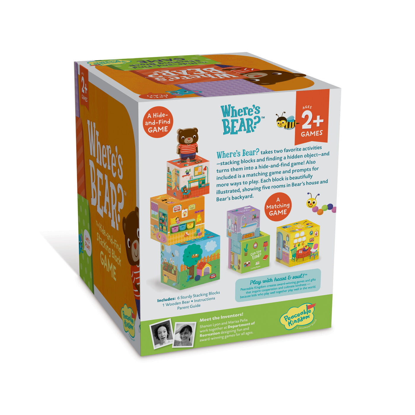 Peaceable Kingdom - Where's Bear? Game