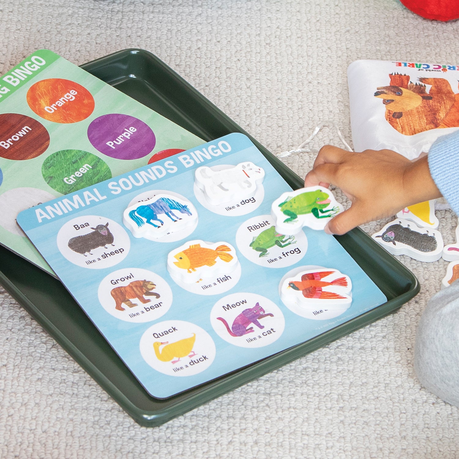 World of Eric Carle™ Animal Bingo – A Movement, Sound & Matching Game for Toddlers