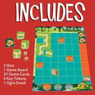 Peaceable Kingdom - Race to the Treasure Cooperative Game - Wonky Box