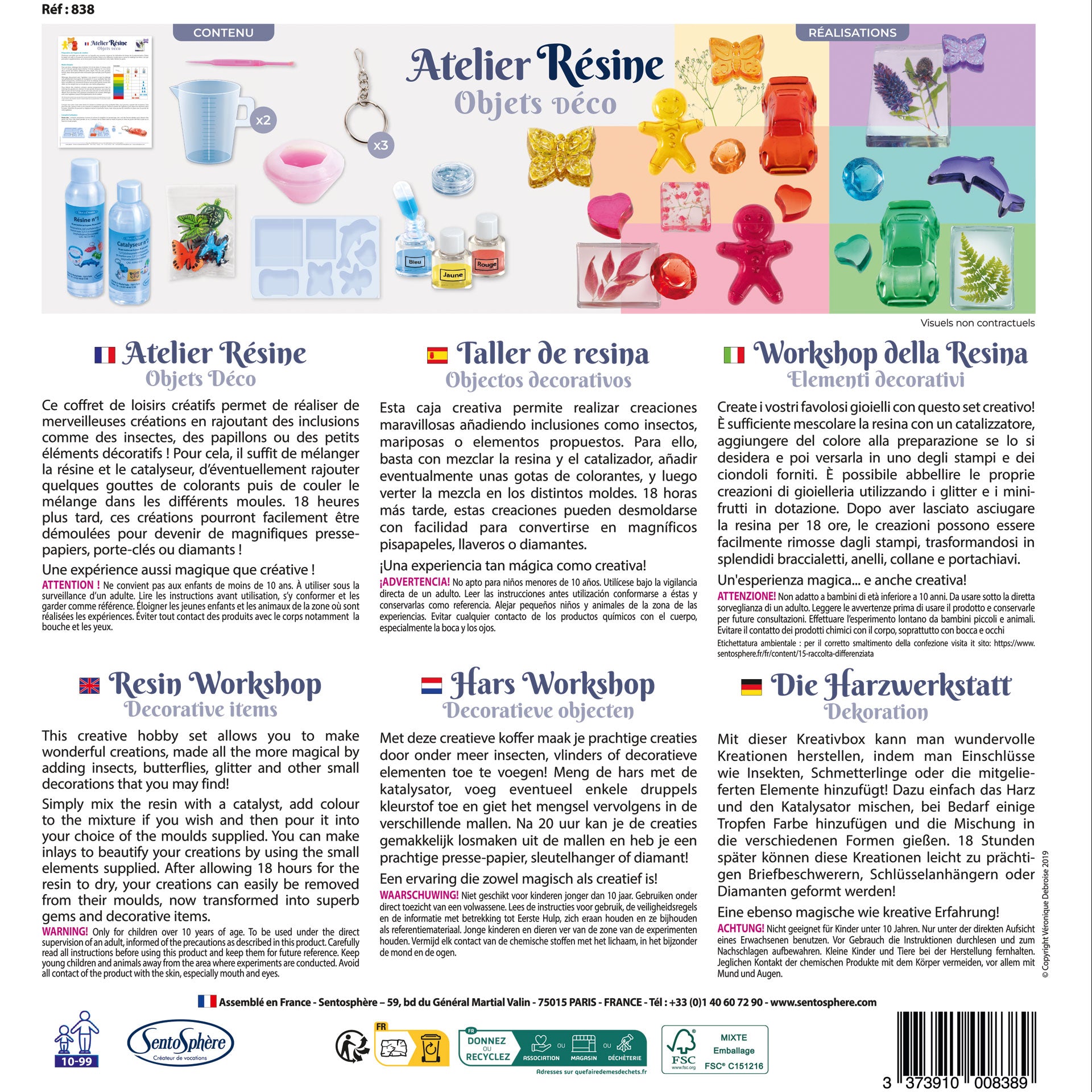 Sentosphere Atelier Resine - Resin Workshop