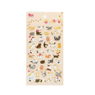 Rex London 3D Puffy Stickers - Cute Cats