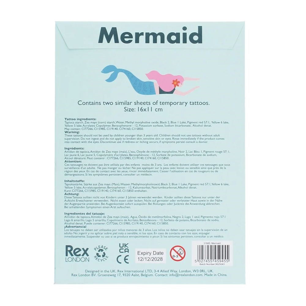 mermaid tattoos