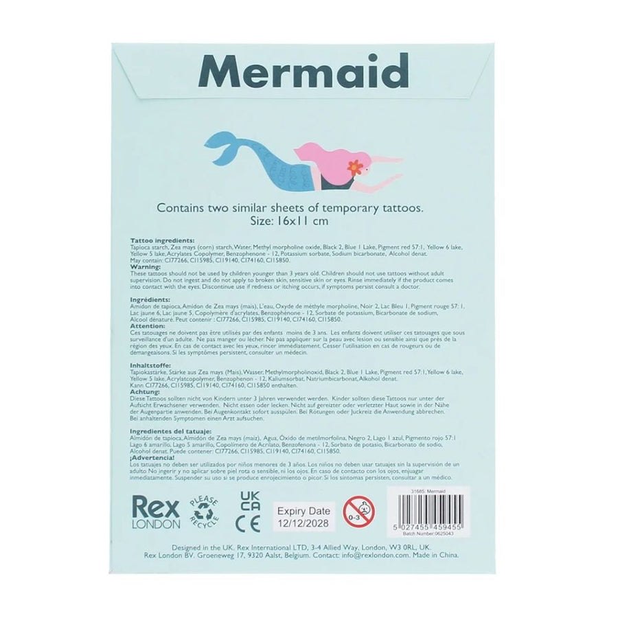 mermaid tattoos