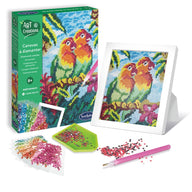 Sentosphere Lovebirds Diamond Art Picture Mosaic