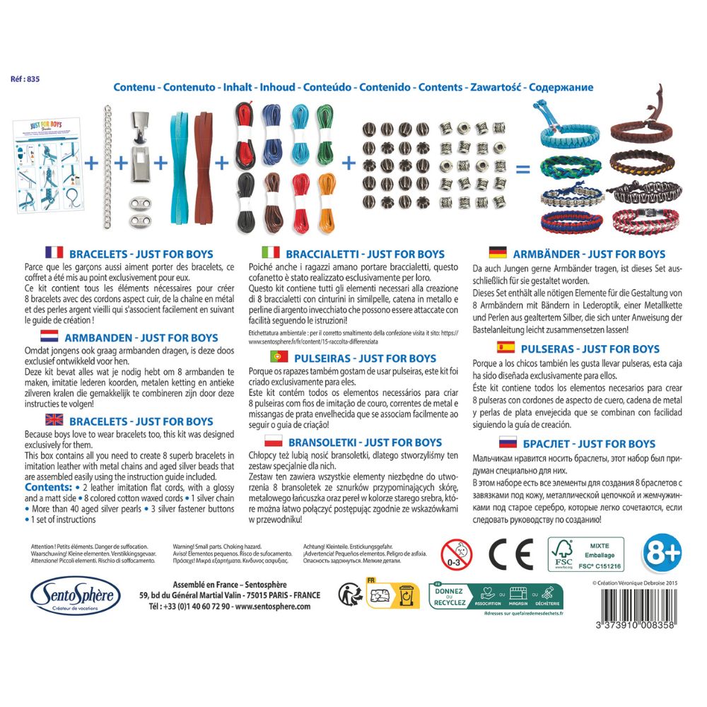 Just for Boys - Bracelets Workshop