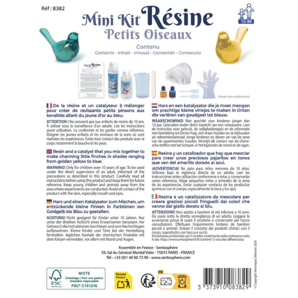 Sentosphere Mini Resin Kit - Little Birds