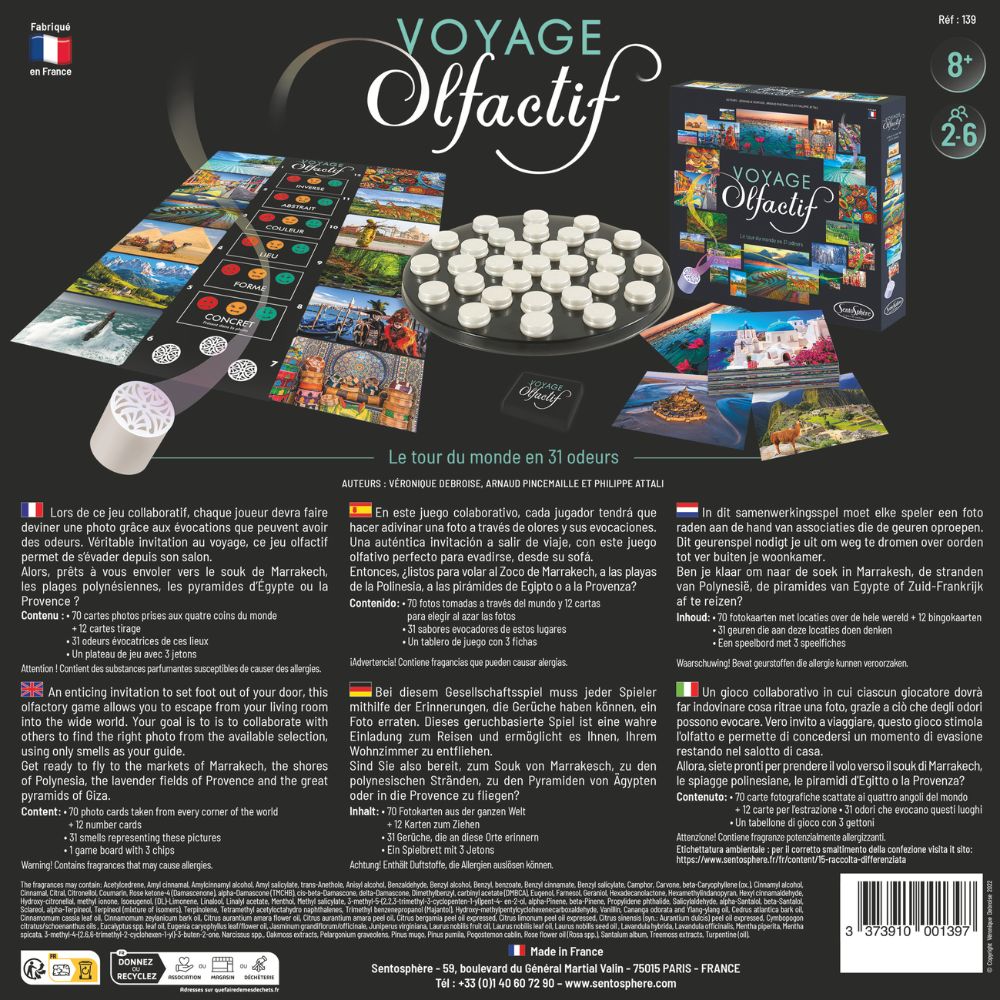 Sentosphere Voyage Olfactif (Olfactory)