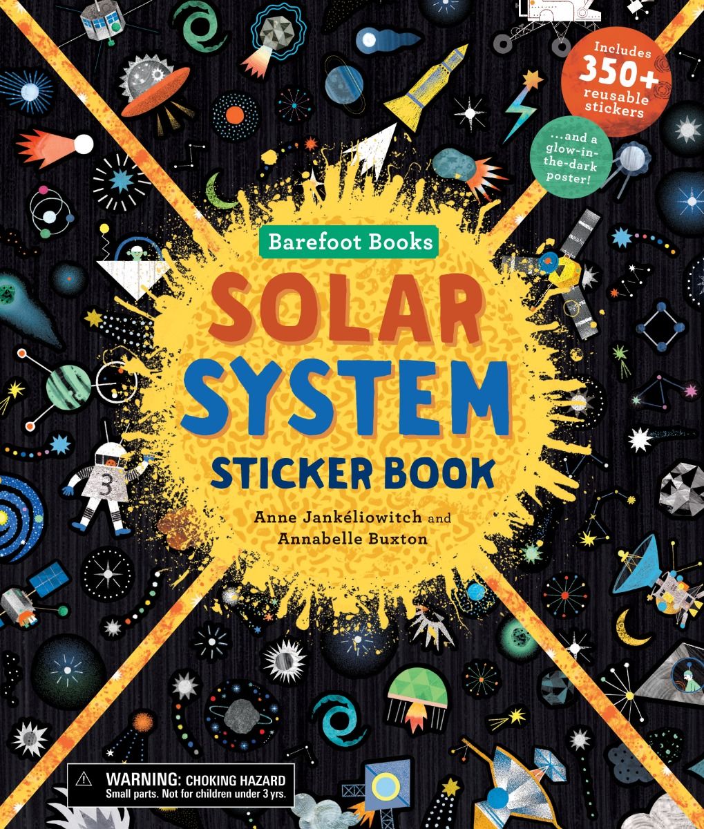 solar system sticker book