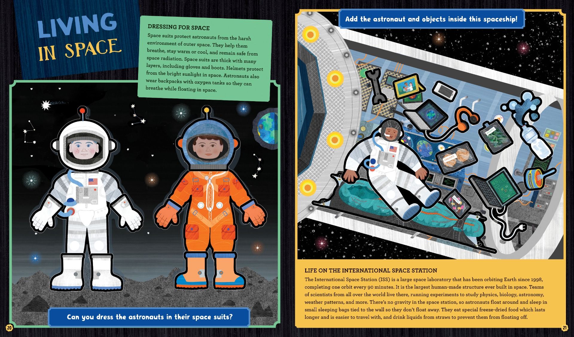 solar system sticker book