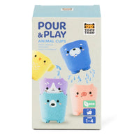 Tiger Tribe Pour & Play - Animal Bath Cups