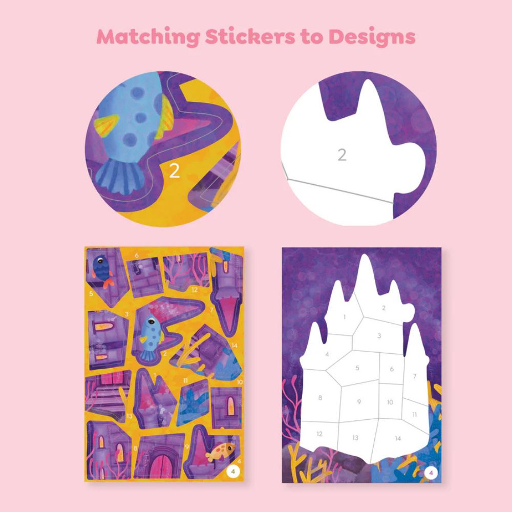Tiger Tribe Sticker By Numbers 