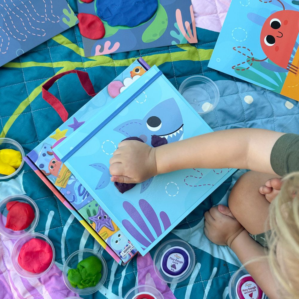 Under The Sea Dough Sensory Kids Craft Kit - My Creative Box