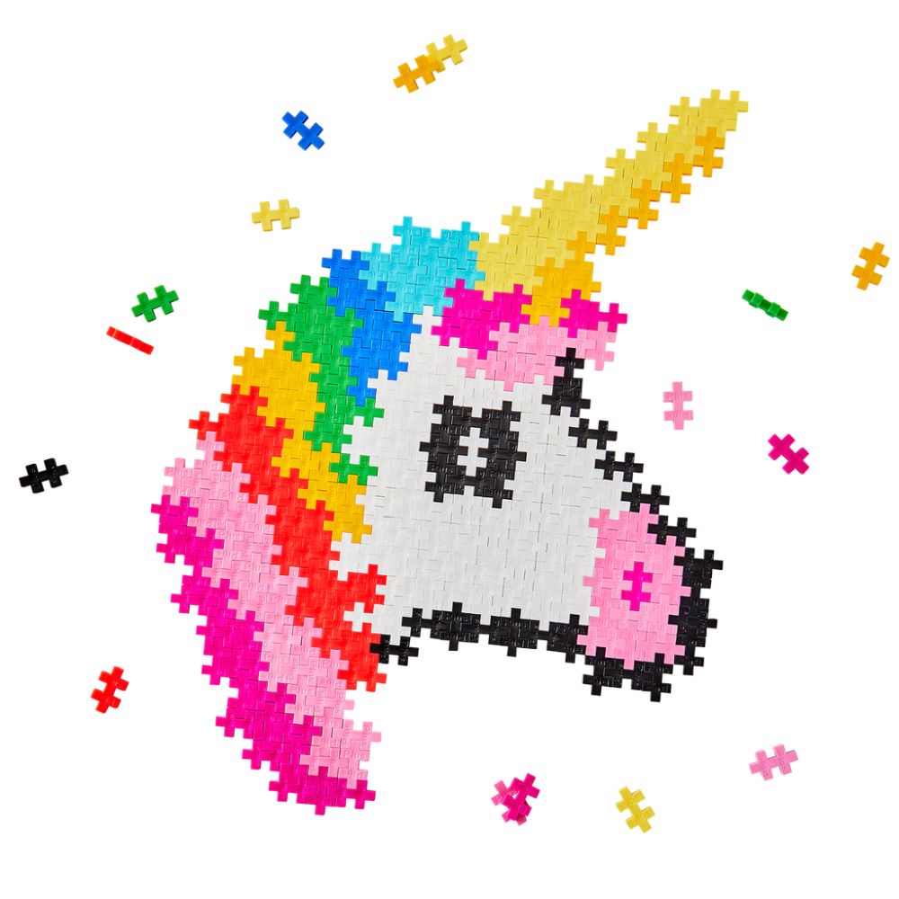 Building Set for Girls 5 years+ - Unicorn Puzzle By Numbers