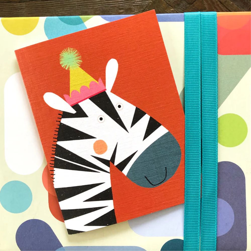 Zebra Birthday Card
