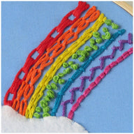 kids embroidery and sewing