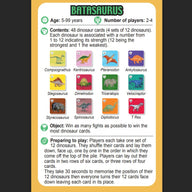 Djeco Playing Cards - Batasaurus DJ05136
