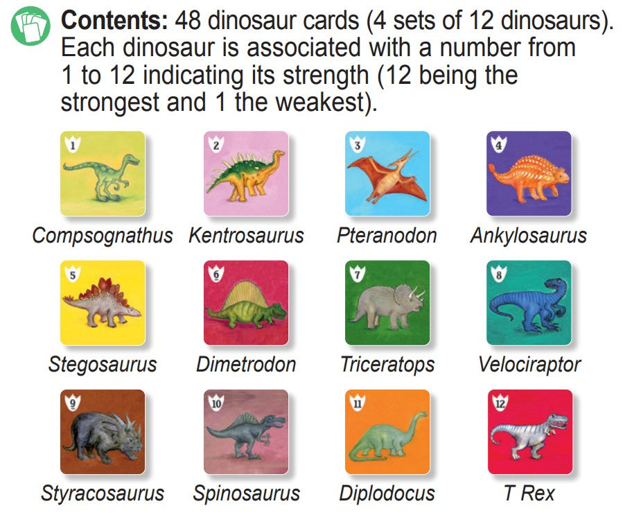 Djeco Playing Cards - Batasaurus DJ05136