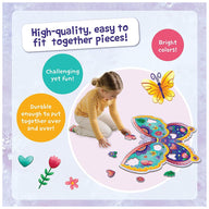 Peaceable Kingdom Shimmery Butterfly Floor Puzzle