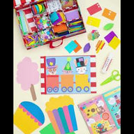 Pets Carnival Collage Sensory Craft Box For Kids - Over 1000 pieces!