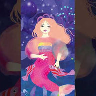 Djeco Puzzles Ella The Mermaid 36 pcs - Gifts For 4 Year Old Girl